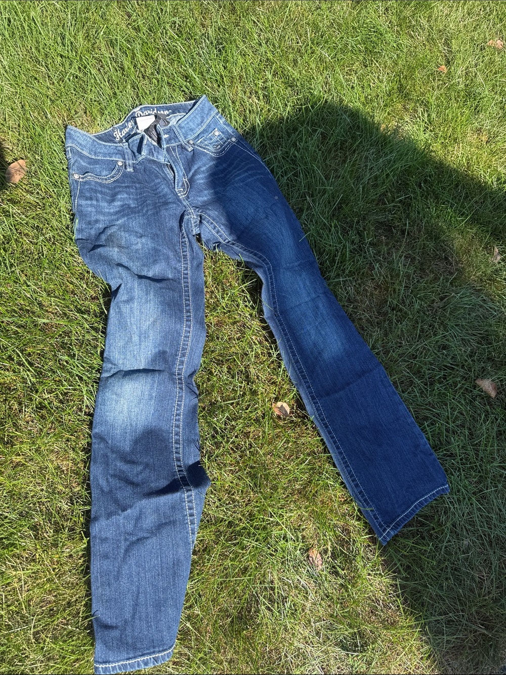 Harley-Davidson Dark Blue Women's Bootcut Jeans
